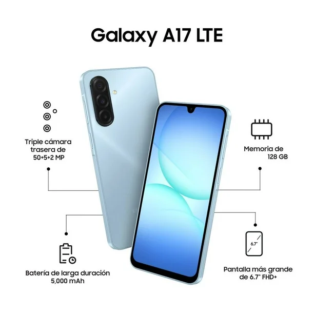 Samsung Galaxy A17 Light Blue 4GB+128GB